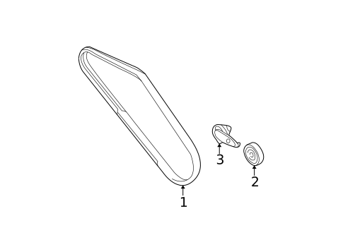 Belts & Pulleys for 2005 Kia Optima #0