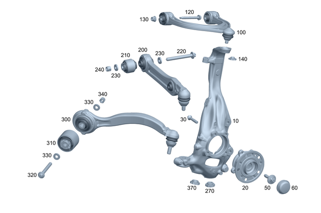 2543303101 - : Tension Strut for Mercedes-Benz Image