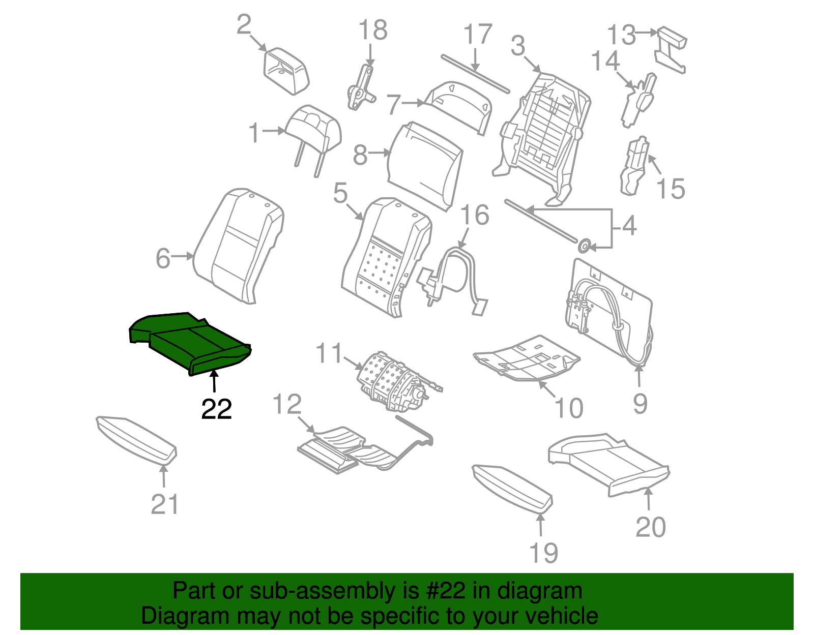 Cushion Cover (52-10-7-254-871)