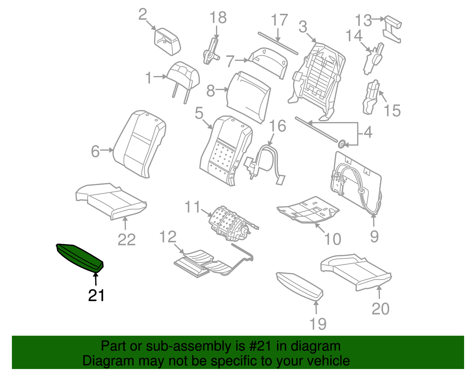 Lumbar Support (52-10-7-254-792)