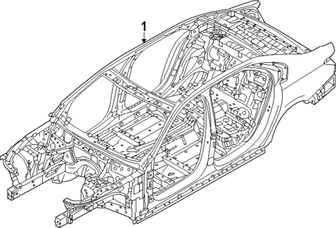 Body Shell for 2023 BMW i7 #0