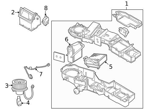 Heater for 2007 Dodge Ram 1500 #0