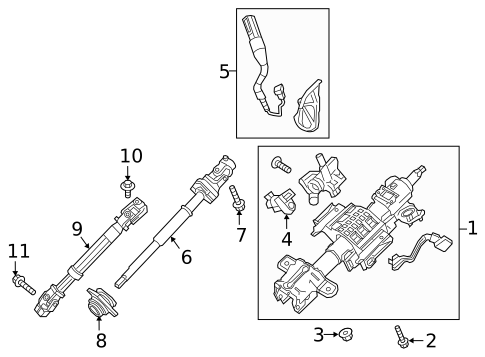 Switches, Solenoids & Actuators for 2015 Ford Expedition #0