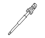 STCS46 - Steering: Motorcraftâ„¢ Upper Shaft for Ford Image