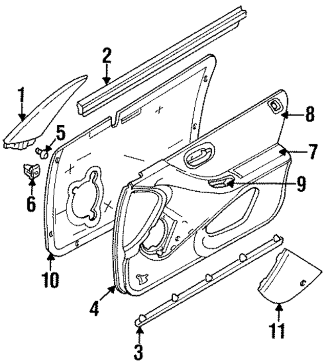 4630403 - Body: Mirror Filler for Mopar Image