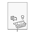 556200E090B0 - Body: Compartment for Toyota Image image