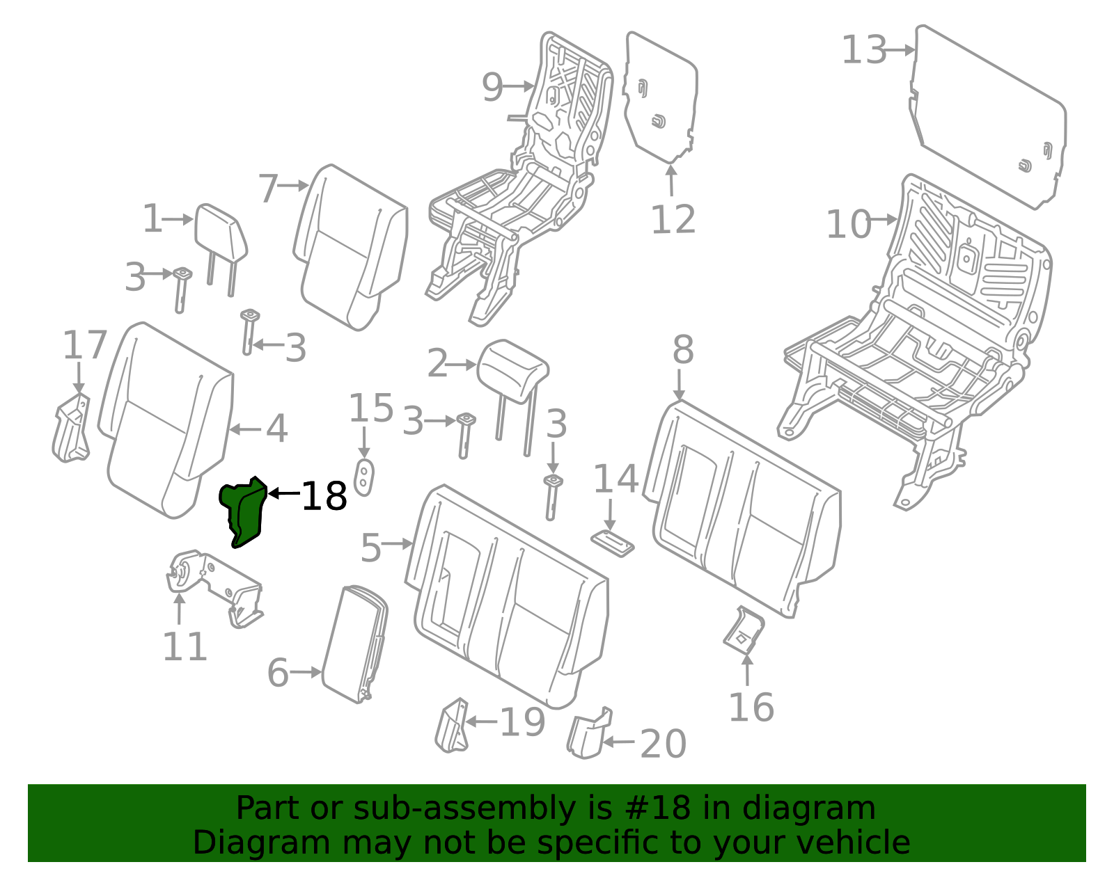 2019-2023 Ford Transit Connect Side Cover DT1Z-1761693-DB | OEM Parts ...