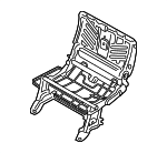 KT1Z17613A10E - Body: Seat Frame for Ford Image
