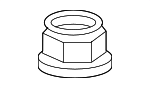 827164 - Suspension: Suspension Stabilizer Bar Link Nut for Mercedes-Benz Image