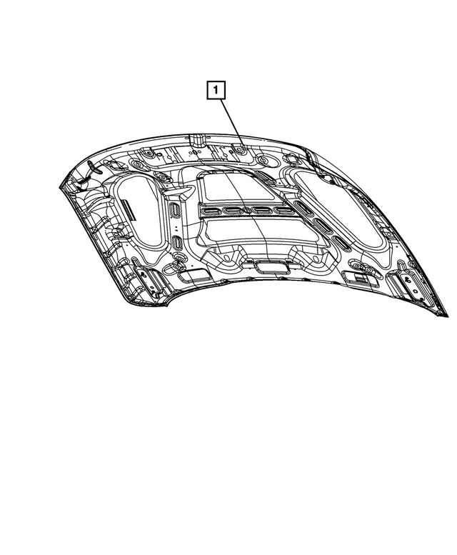 68465423AA - Labels: Vehicle Emission Control Information Label for Mopar Image