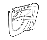 4S4Z6131013BAB - Body: Lower Quarter Trim for Ford: Focus Image