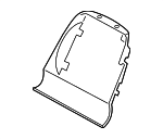 52108497326 - Body: Seat Back Panel for BMW: 840i Gran Coupe, 840i xDrive Gran Coupe, M8 Gran Coupe, M850i xDrive Gran Coupe Image