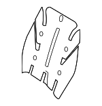 52107452252 - Body: Seat Back Heater for BMW: 840i, 840i Gran Coupe, 840i xDrive, 840i xDrive Gran Coupe, M8 Gran Coupe, M850i xDrive, M850i xDrive Gran Coupe Image