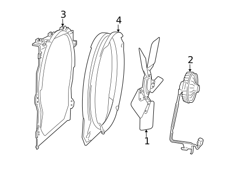 Cooling Fan for 2014 Ram 2500 #0