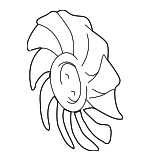 884530C010 - HVAC: Fan Blade for Toyota Image image