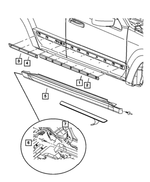 55157081AE - : Splash Shield, Left for Mopar Image