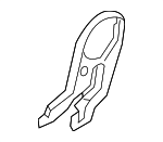 89198P2010GYT - Body: Hinge Cover for Kia: Sorento Image