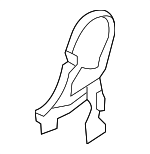 89195P2000GYT - Body: Hinge Cover for Kia: Sorento Image