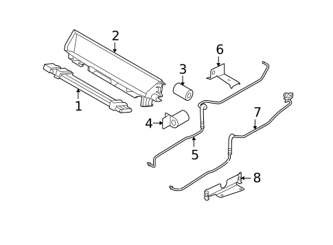 Trans Oil Cooler for 2008 BMW 535xi #1