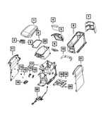7FA58PS4AA - : Cup Holder Bezel for Mopar Image