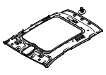85410PI000YGU - Body: Headliner for Hyundai Image