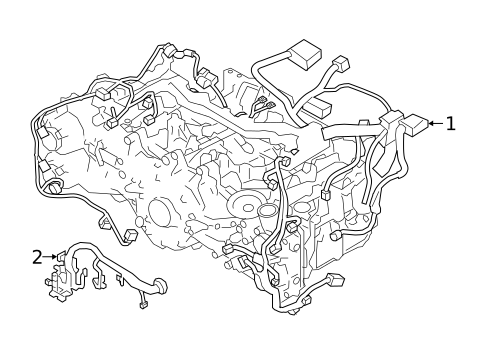 Wiring Harness for 2022 Subaru Legacy #0