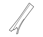 20969001257F91 - Body: Windshield Pillar Trim for Mercedes-Benz Image