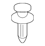 90467A0008 - Body: Cowl Grille Retainer for Scion: tC, xB | Toyota: 4Runner, Avalon, Camry, Celica, Corolla, FJ Cruiser, Highlander, Land Cruiser, Matrix, MR2 Spyder, Paseo, Prius, RAV4, Sequoia, Sienna, Solara, Tacoma, Tercel, Tundra, Yaris Image