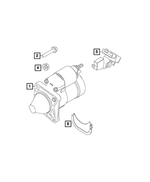 R8201259AA - Electrical: Engine Starter, Remanufactured for Fiat: 124 Spider, 500L, 500X | Jeep: Renegade Image