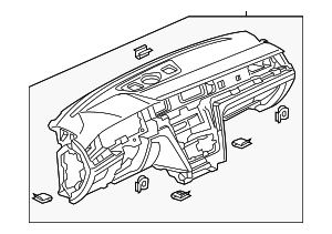 3G8857003HXQX - : Instrument Panel for Volkswagen: Arteon Image