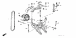 958011009008 - Engine: BOLT, FLANGE (10X90) for Acura Image image
