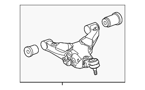 48069AK010 - Suspension: Lower Control Arm for Toyota: Tacoma Image