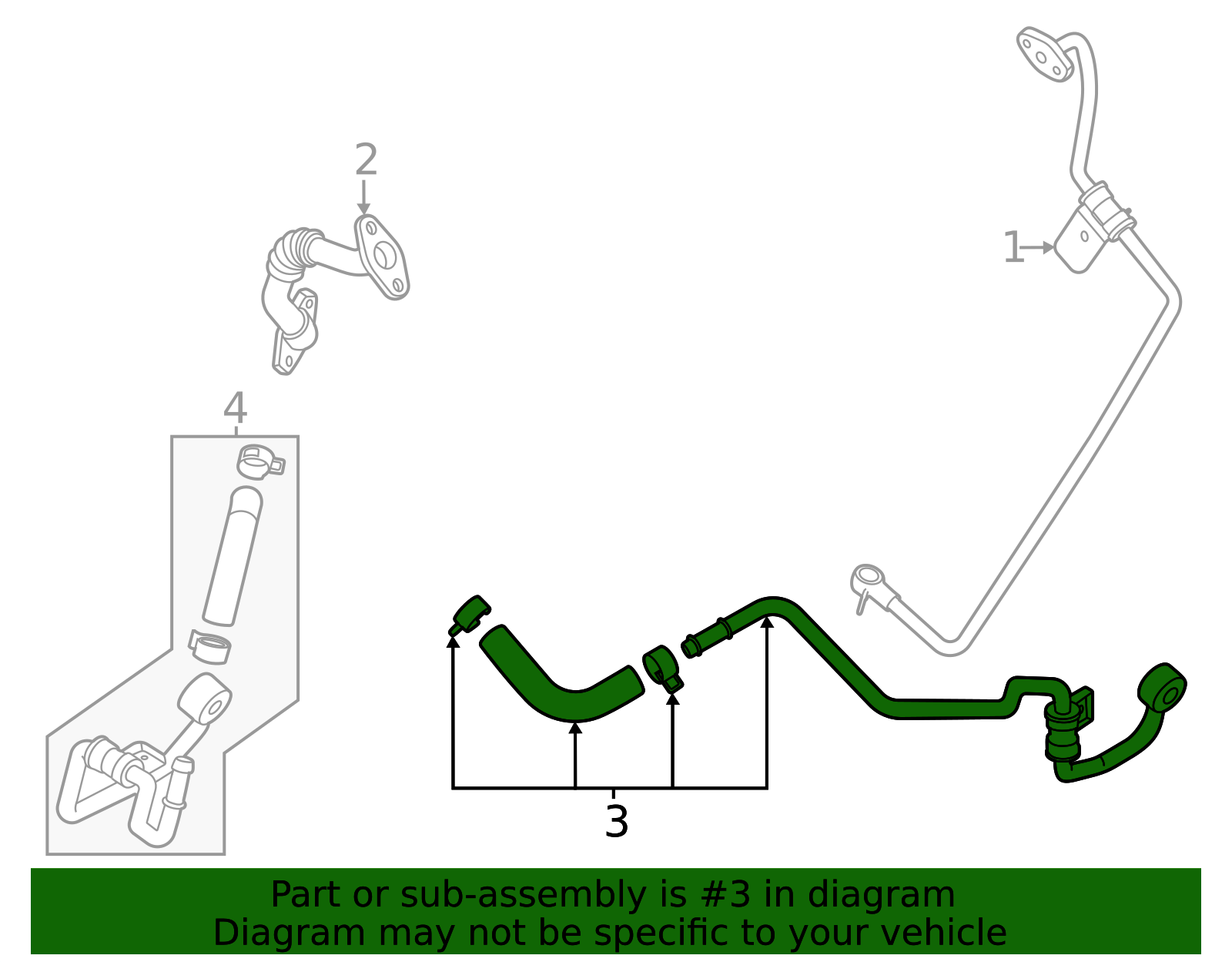 28250-3N112 - High-Quality Turbocharger Coolant Line for AutoNation Parts