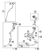 52029477AC - Fuel: Fuel Vapor Hose for Mopar Image