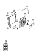 68050199AA - Cooling: Radiator Isolator for Mopar Image