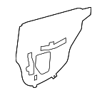 678420E060 - Body: Water Shield for Toyota: Highlander Image