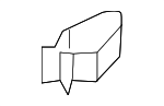 1J0863265 - Body: Lift-gate Trim Cover Clip for Audi Image