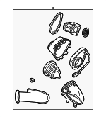 AU2Z9600DRM - Engine: Air Cleaner for Ford: Mustang Image image