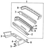 2018801740 - : Valance Panel for Mercedes-Benz Image