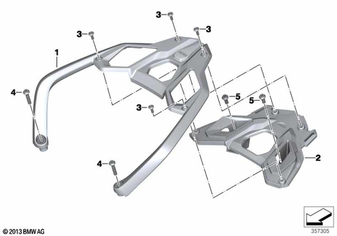 Luggage System for 2020 BMW-Motorrad R 1250 GS #1