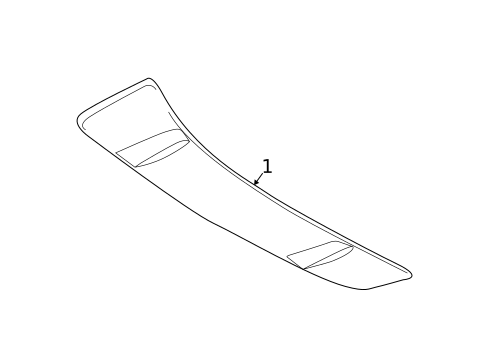 Spoiler for 2019 Dodge Charger #1