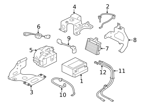 Battery for 2014 Jaguar F-Type #1