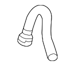 7P6121156D - Cooling System: Coolant Hose for Volkswagen Image