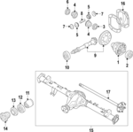 2739182Z41 - : Side Bearings for Suzuki Image