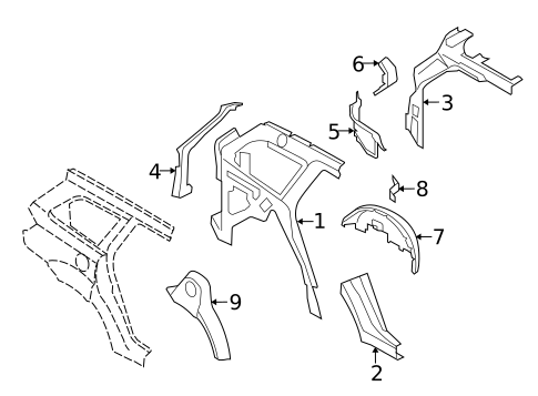 Inner Structure for 2012 Dodge Journey #0
