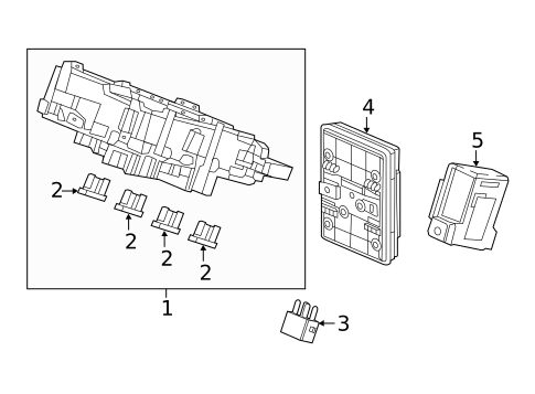 Electrical Components for 2018 Honda Civic #1