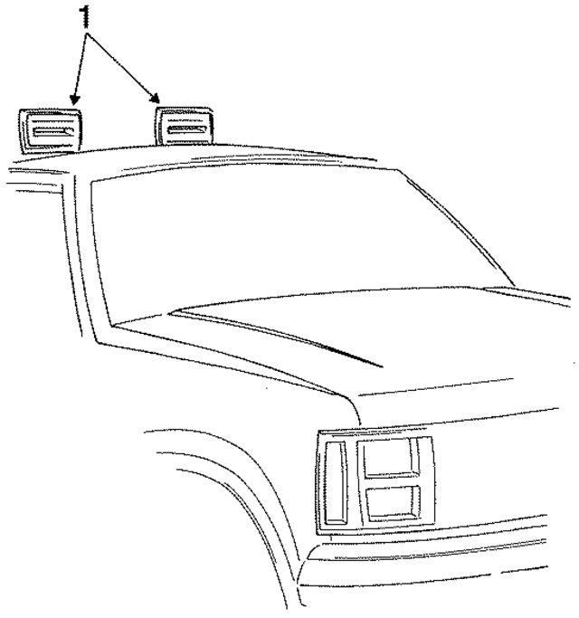 4443267 - Body: High Mount Lamp for Mopar Image