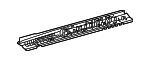 2436103101 - Body: Center Rail for Mercedes-Benz Image