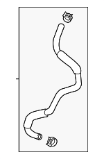 FZ36199LX - Cooling System: Inlet Hose for Mazda Image