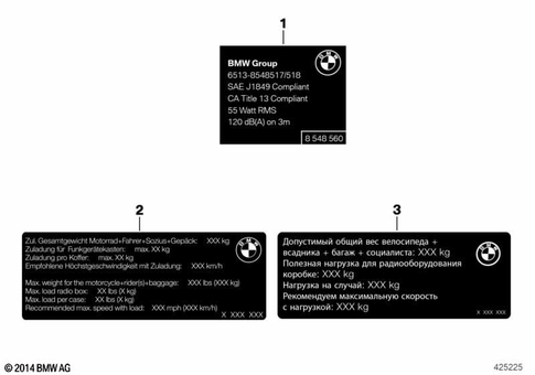 Labels for 2021 BMW-Motorrad R 1250 RT #5